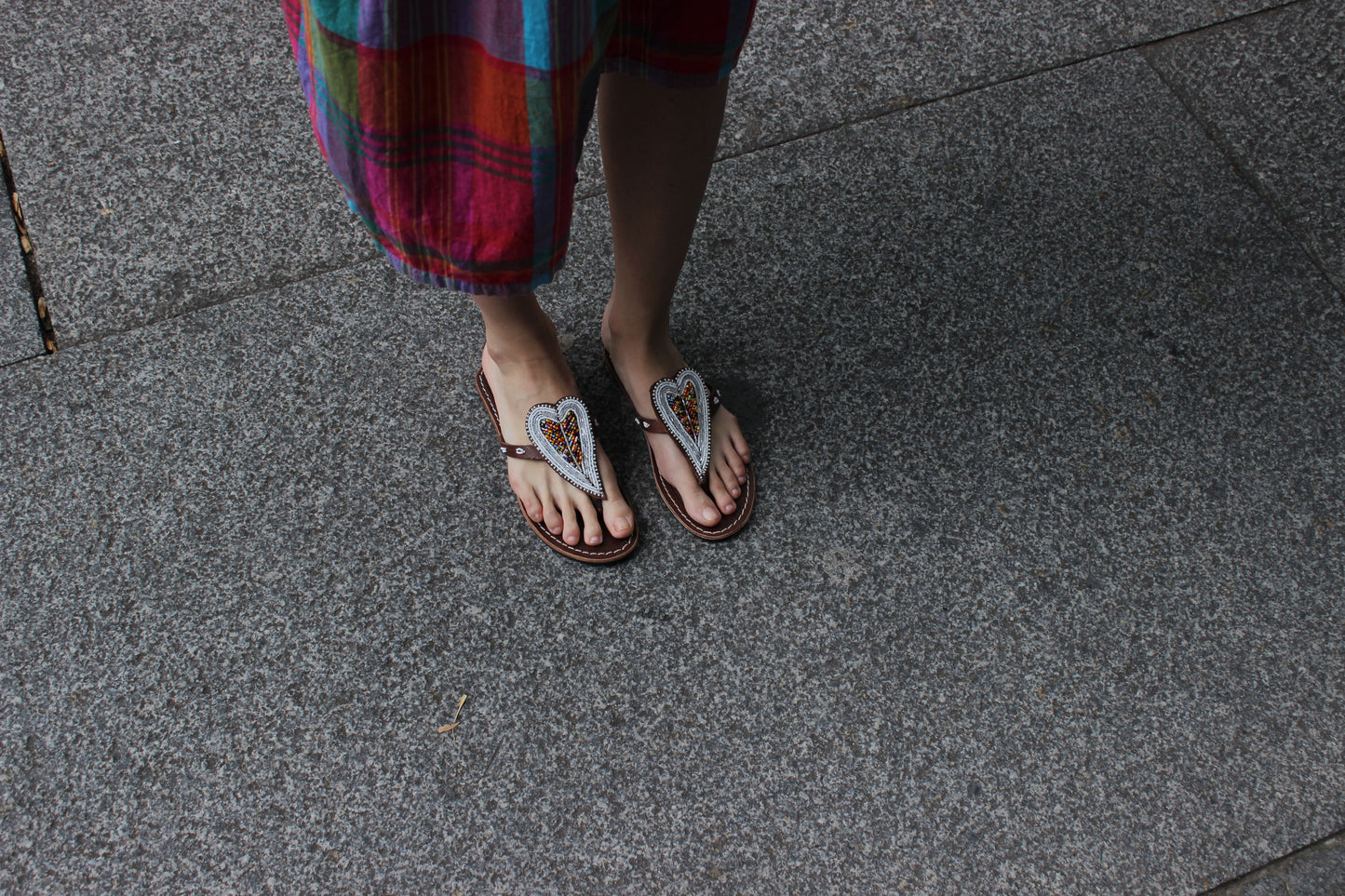 Ledersandalen