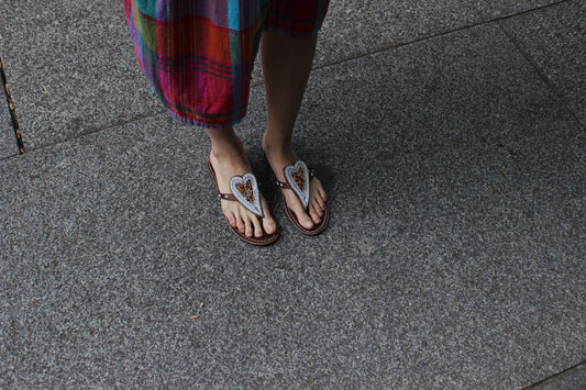 Ledersandalen