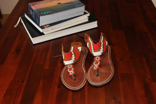 Ledersandalen